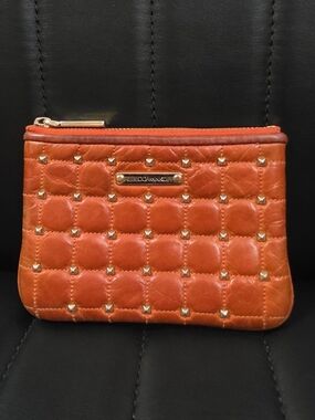Rebecca Minkoff Quilted with Studs Coin Purse/Pouch